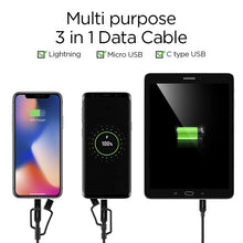 Load image into Gallery viewer, DuraSync 3-in-1 Charger Cable