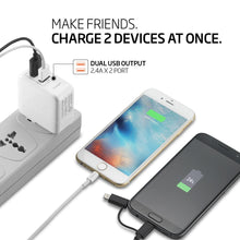 Load image into Gallery viewer, Dual USB Wall Charger