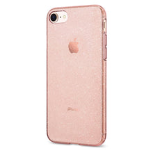 Load image into Gallery viewer, iPhone 8 Case Liquid Crystal Glitter